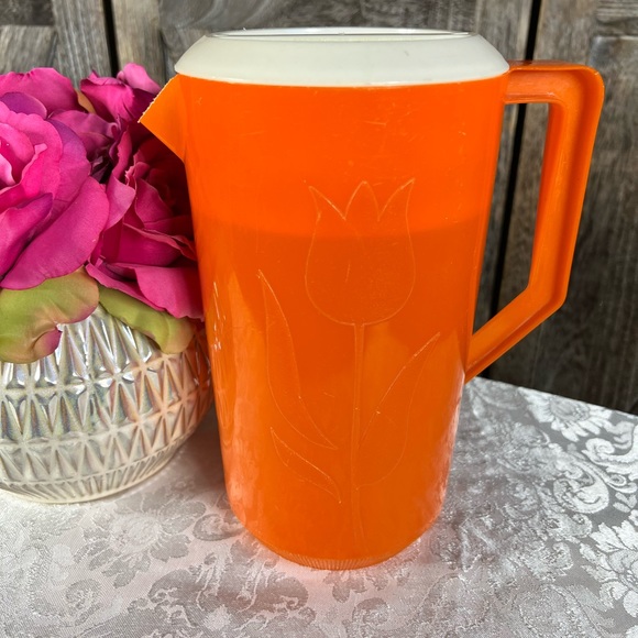 Vintage Plastic Drink Pitcher
